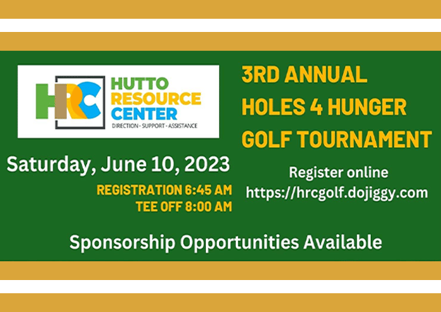 HRC 3rd holes for hunger event